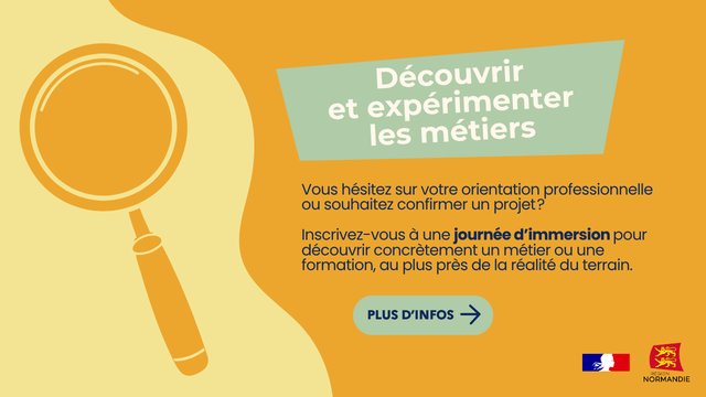 Découverte d'un métier